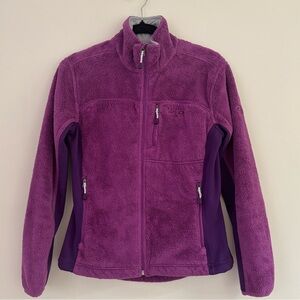 Mountain Hardwear, Women's Purple Fleece Jacket, size S